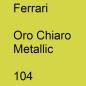 Preview: Ferrari, Oro Chiaro Metallic, 104.